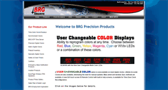 Desktop Screenshot of brgprecision.com